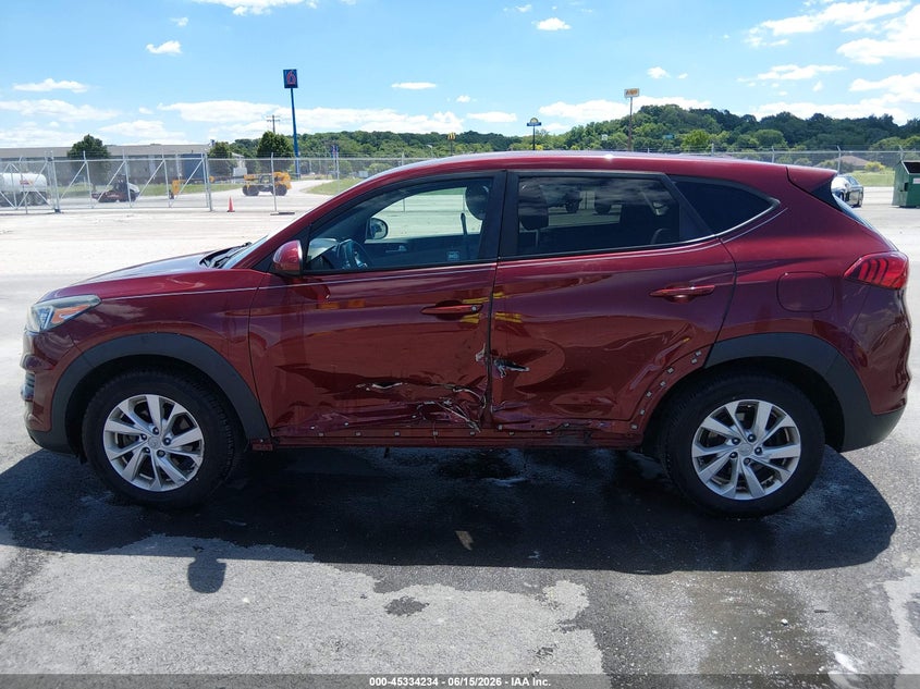 2019 Hyundai Tucson VIN KM8J23A48KU003172 IAAI salvage auction — SIDE, Salvage (Missouri), sold $2,450 on 2026-07-28 (photo 6)