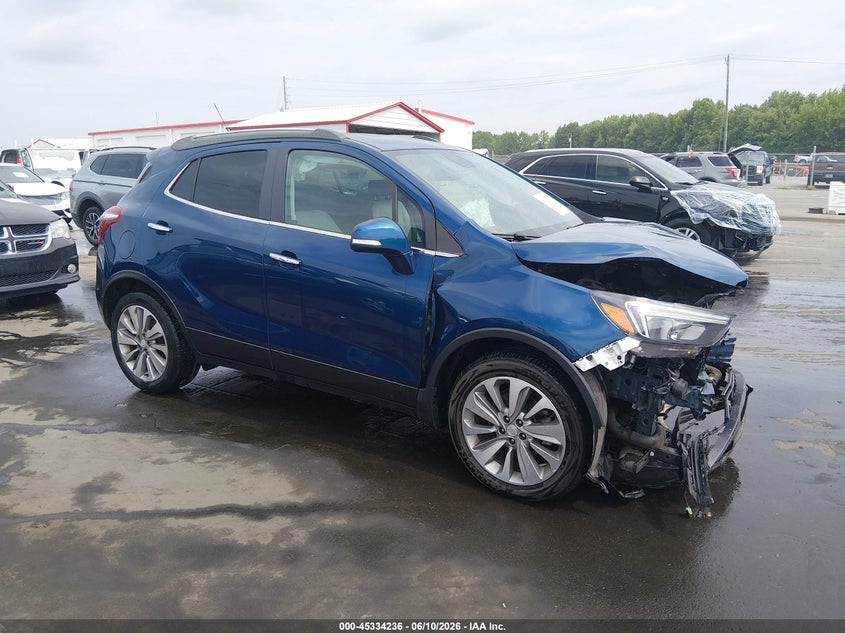 2019 Buick Encore VIN KL4CJASB5KB768802 IAAI salvage auction — FRONT END, Salvage (North Carolina), sold $1,025 on 2026-07-15 (photo 1)