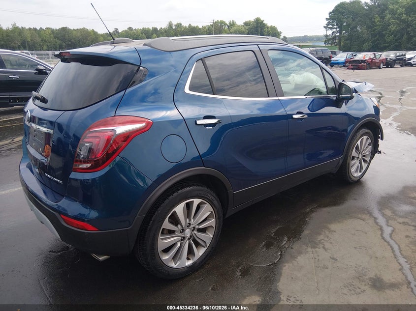 2019 Buick Encore VIN KL4CJASB5KB768802 IAAI salvage auction — FRONT END, Salvage (North Carolina), sold $1,025 on 2026-07-15 (photo 4)