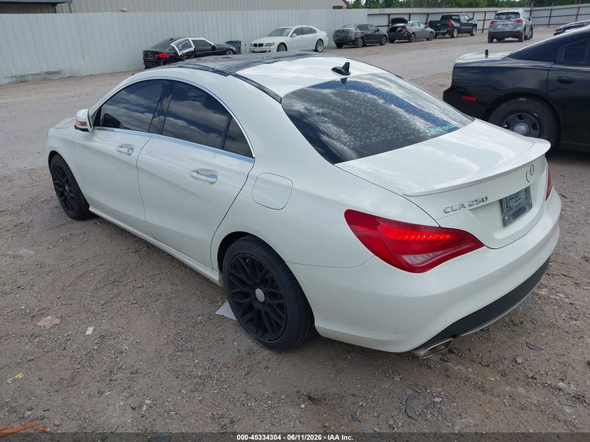 2015 Mercedes-benz Cla-klasse VIN WDDSJ4EB4FN178485 IAAI salvage auction — ROOF, Salvage Title, sold $1,200 on 2026-07-30 (photo 3)