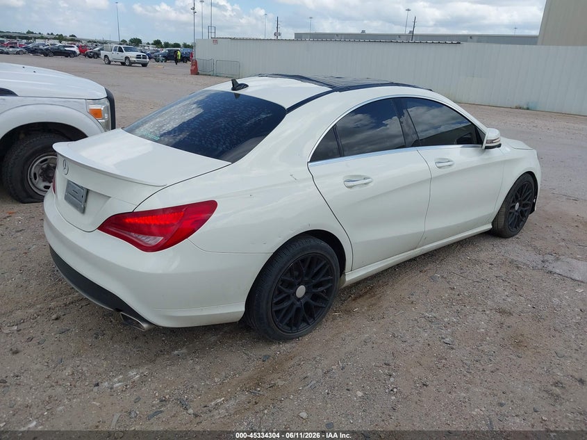 2015 Mercedes-benz Cla-klasse VIN WDDSJ4EB4FN178485 IAAI salvage auction — ROOF, Salvage Title, sold $1,200 on 2026-07-30 (photo 4)