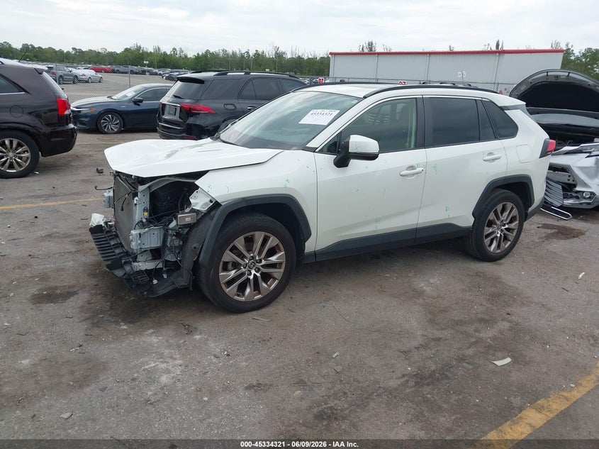 2021 Toyota Rav 4 VIN JTMC1RFVXMD081234 IAAI salvage auction — FRONT END, Salvage Title, sold $8,600 on 2026-07-27 (photo 2)