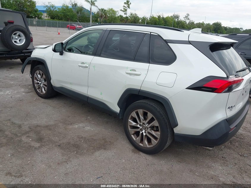 2021 Toyota Rav 4 VIN JTMC1RFVXMD081234 IAAI salvage auction — FRONT END, Salvage Title, sold $8,600 on 2026-07-27 (photo 3)