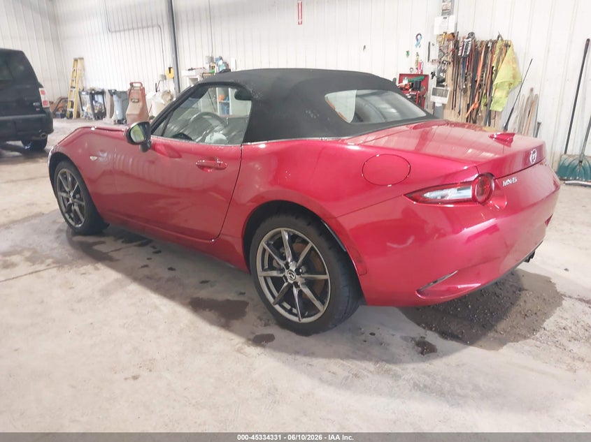 2017 Mazda Mx-5 VIN JM1NDAD79H0123525 IAAI salvage auction — FRONT END, Regular (South Dakota), sold $3,550 on 2026-07-29 (photo 3)