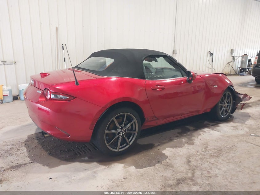 2017 Mazda Mx-5 VIN JM1NDAD79H0123525 IAAI salvage auction — FRONT END, Regular (South Dakota), sold $3,550 on 2026-07-29 (photo 4)