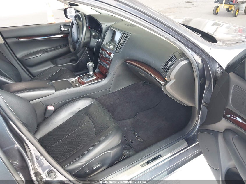 2011 Infiniti G37 VIN JN1CV6AP5BM302329 IAAI salvage auction — LEFT REAR, Rebuildable (Florida), sold $1,150 on 2026-07-15 (photo 5)