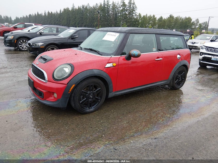 2014 Mini Clubman VIN WMWZG3C58ET800480 IAAI salvage auction — NORMAL WEAR, Salvage Title, sold $675 on 2026-07-08 (photo 2)