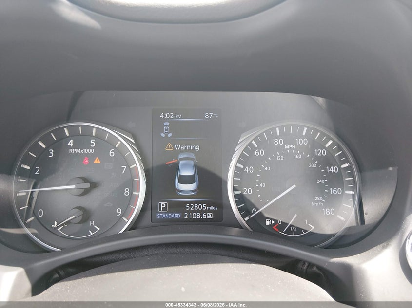 2020 Infiniti Q50 VIN JN1EV7AP1LM201630 IAAI salvage auction — REAR END, Salvage (South Carolina), sold $7,950 on 2026-08-05 (photo 7)
