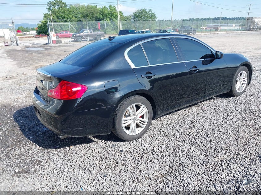 2012 Infiniti G VIN JN1CV6AP3CM935414 IAAI salvage auction — FRONT END, Salvage (Georgia), sold $650 on 2026-07-17 (photo 4)