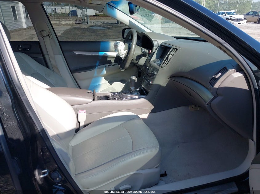 2012 Infiniti G VIN JN1CV6AP3CM935414 IAAI salvage auction — FRONT END, Salvage (Georgia), sold $650 on 2026-07-17 (photo 5)