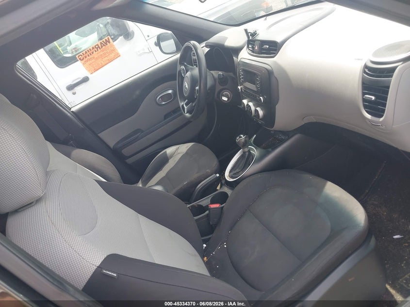 2015 Kia Soul VIN KNDJN2A29F7784289 IAAI salvage auction — NORMAL WEAR, Salvage (South Carolina), sold $350 on 2026-07-07 (photo 5)