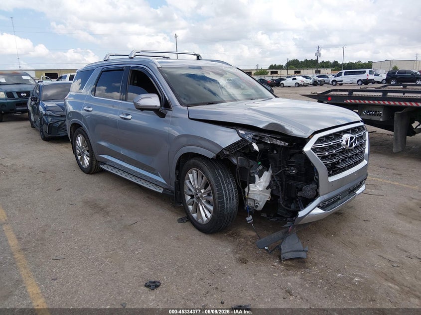 2020 Hyundai Palisade VIN KM8R5DHE4LU157801 IAAI salvage auction — RIGHT FRONT, Salvage (Texas), sold $5,500 on 2026-07-29 (photo 1)
