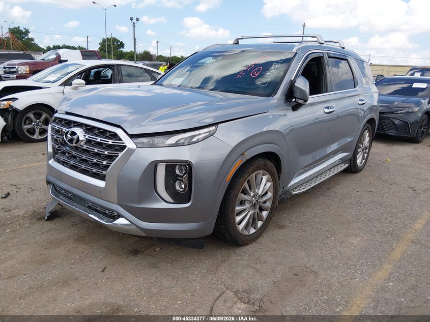 2020 Hyundai Palisade VIN KM8R5DHE4LU157801 IAAI salvage auction — RIGHT FRONT, Salvage (Texas), sold $5,500 on 2026-07-29 (photo 2)