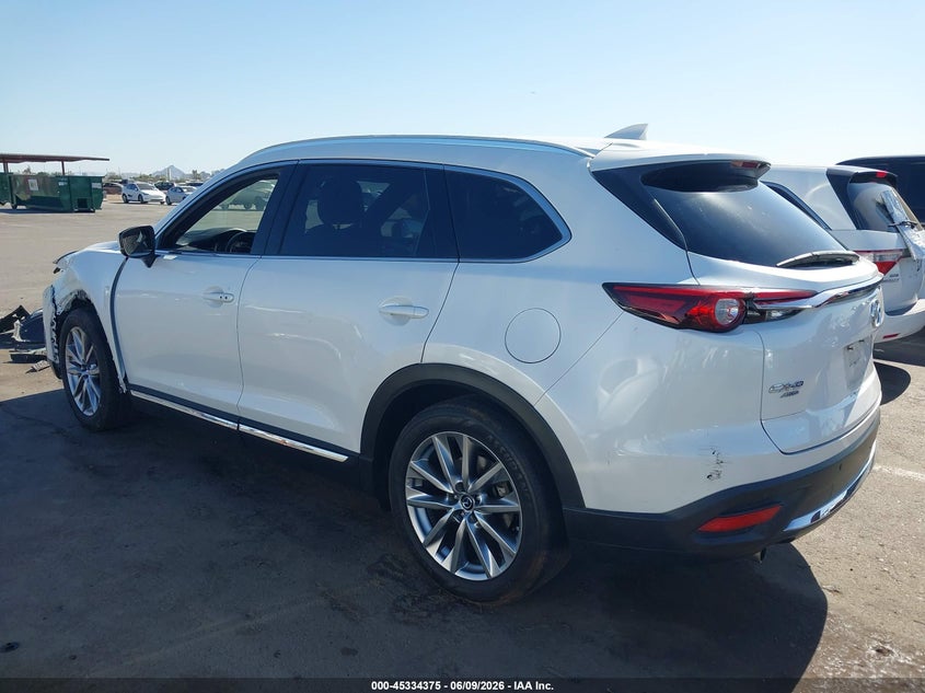2018 Mazda Cx-9 VIN JM3TCBEY6J0217690 IAAI salvage auction — LEFT FRONT, Salvage Title, sold $4,900 on 2026-07-28 (photo 3)