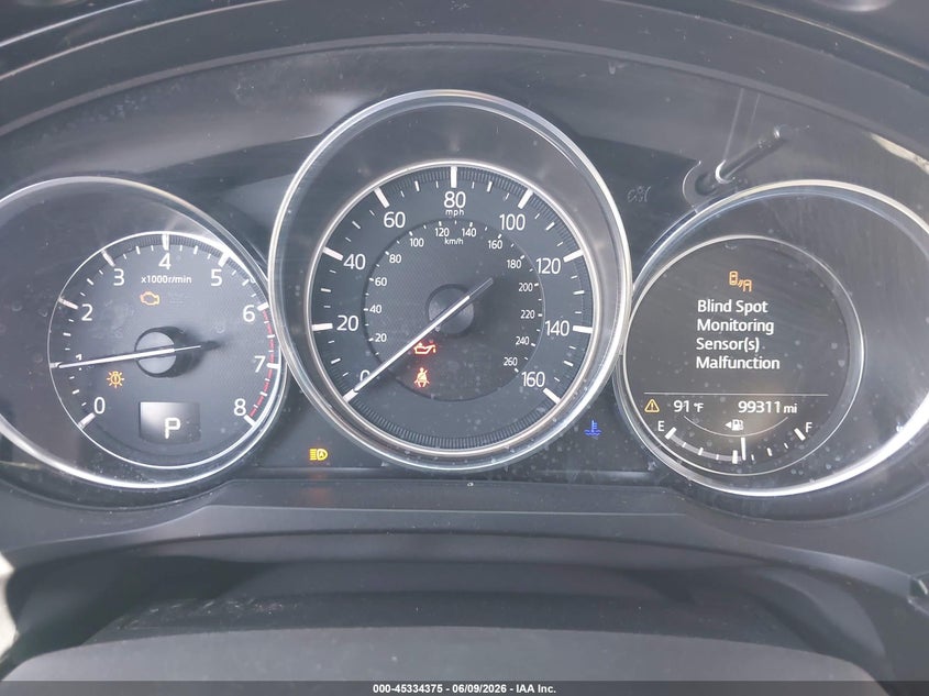 2018 Mazda Cx-9 VIN JM3TCBEY6J0217690 IAAI salvage auction — LEFT FRONT, Salvage Title, sold $4,900 on 2026-07-28 (photo 7)