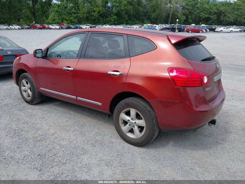 2013 Nissan Rogue VIN JN8AS5MV7DW114196 IAAI salvage auction — FRONT END, Salvage Title, sold $475 on 2026-07-07 (photo 3)