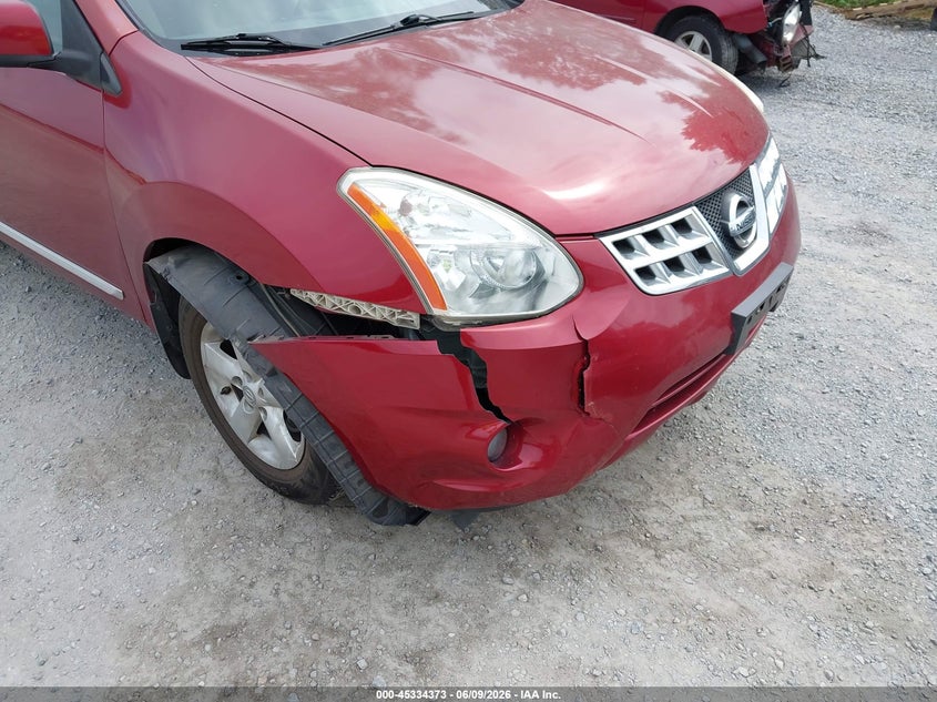 2013 Nissan Rogue VIN JN8AS5MV7DW114196 IAAI salvage auction — FRONT END, Salvage Title, sold $475 on 2026-07-07 (photo 6)