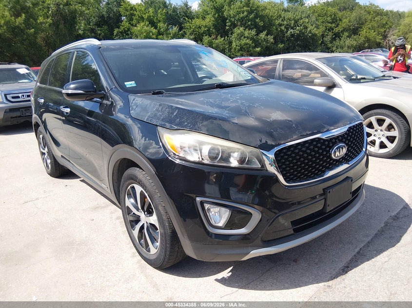 2016 Kia Sorento VIN 5XYPHDA17GG009840 IAAI salvage auction — NORMAL WEAR, Salvage Title, sold $700 on 2026-07-06 (photo 1)