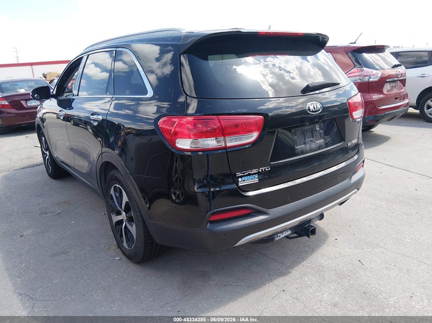 2016 Kia Sorento VIN 5XYPHDA17GG009840 IAAI salvage auction — NORMAL WEAR, Salvage Title, sold $700 on 2026-07-06 (photo 3)