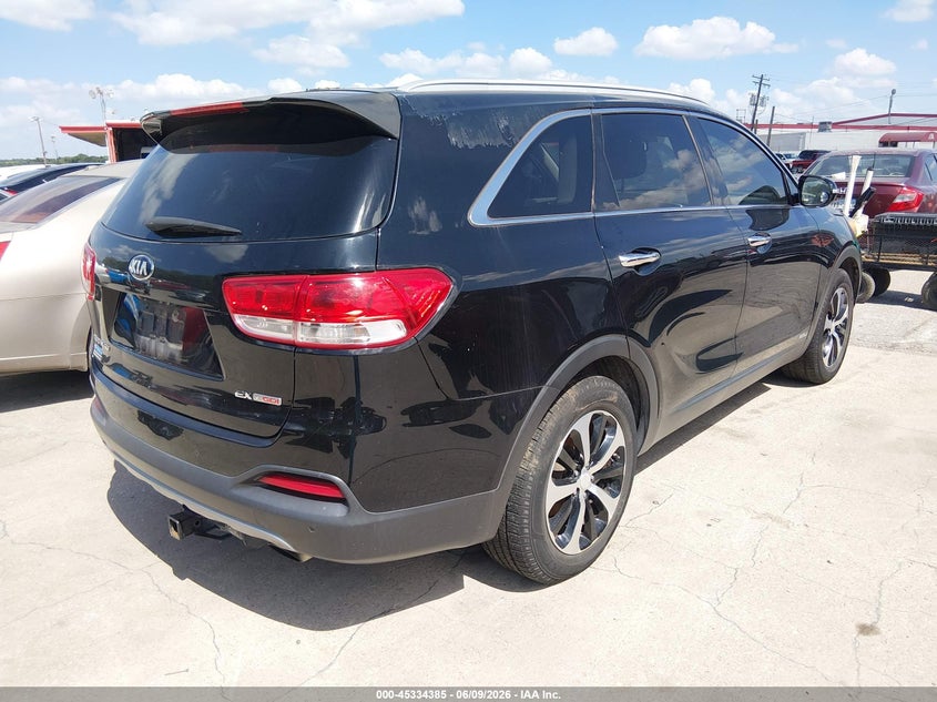 2016 Kia Sorento VIN 5XYPHDA17GG009840 IAAI salvage auction — NORMAL WEAR, Salvage Title, sold $700 on 2026-07-06 (photo 4)