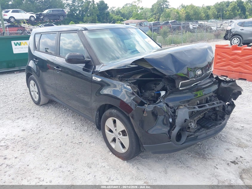 2016 Kia Soul VIN KNDJN2A27G7396396 IAAI salvage auction — FRONT END, Salvage (Idaho), sold $250 on 2026-07-14 (photo 1)