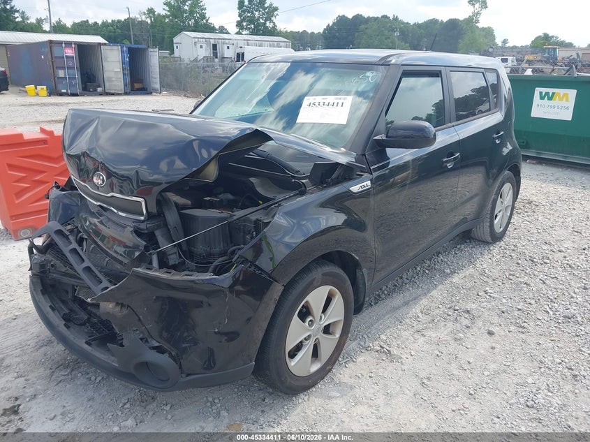 2016 Kia Soul VIN KNDJN2A27G7396396 IAAI salvage auction — FRONT END, Salvage (Idaho), sold $250 on 2026-07-14 (photo 2)