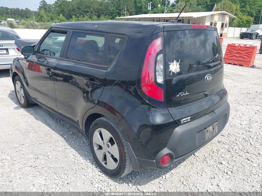 2016 Kia Soul VIN KNDJN2A27G7396396 IAAI salvage auction — FRONT END, Salvage (Idaho), sold $250 on 2026-07-14 (photo 3)