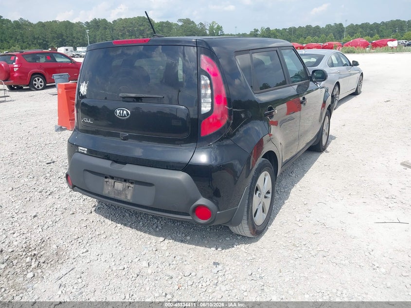 2016 Kia Soul VIN KNDJN2A27G7396396 IAAI salvage auction — FRONT END, Salvage (Idaho), sold $250 on 2026-07-14 (photo 4)