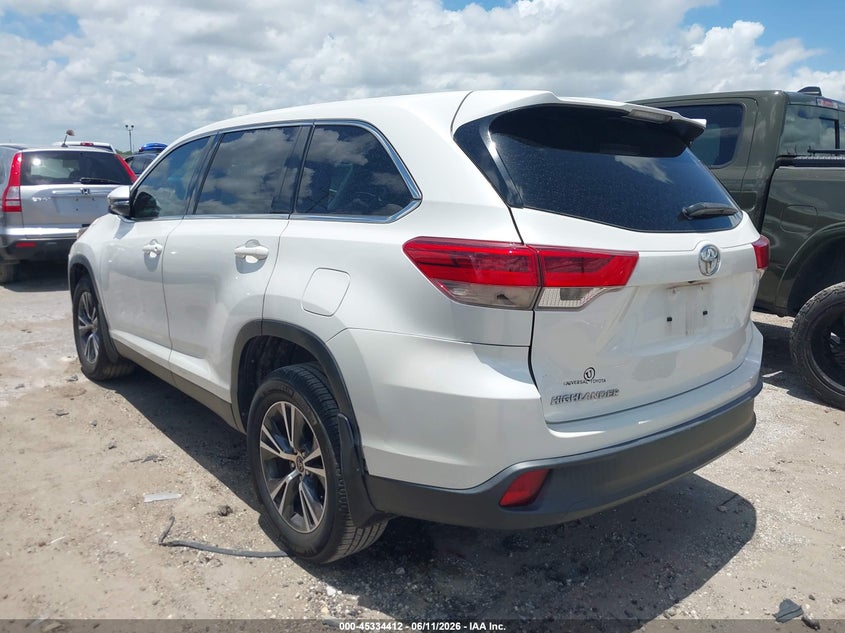 2019 Toyota Highlander VIN 5TDZARFH9KS047713 IAAI salvage auction — SIDE, Original (Texas), sold $7,000 on 2026-07-29 (photo 3)