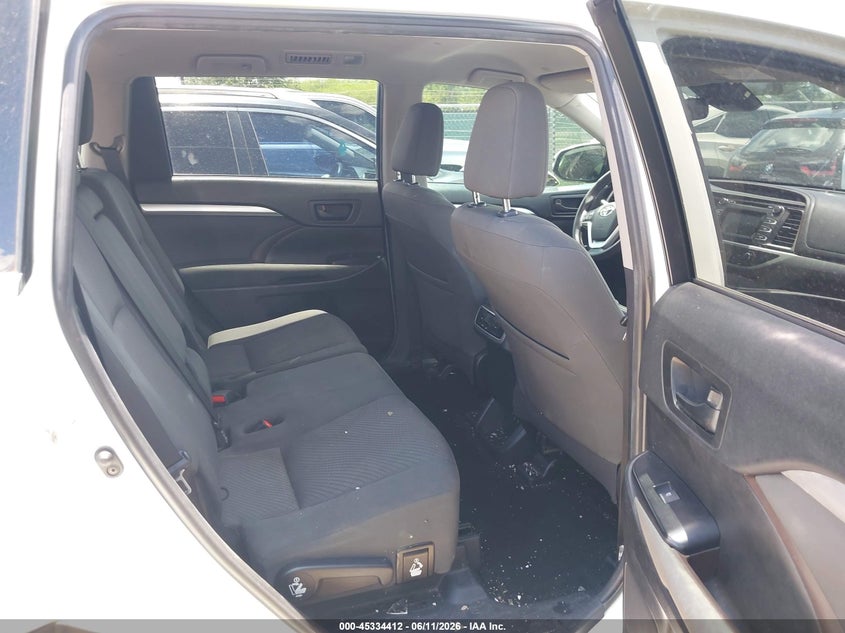 2019 Toyota Highlander VIN 5TDZARFH9KS047713 IAAI salvage auction — SIDE, Original (Texas), sold $7,000 on 2026-07-29 (photo 8)