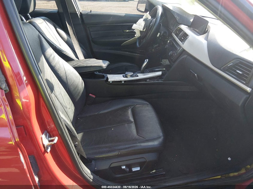 2016 BMW 3er VIN WBA8A3C59GK551290 IAAI salvage auction — FRONT END, Salvage (Ohio), sold $450 on 2026-07-15 (photo 5)