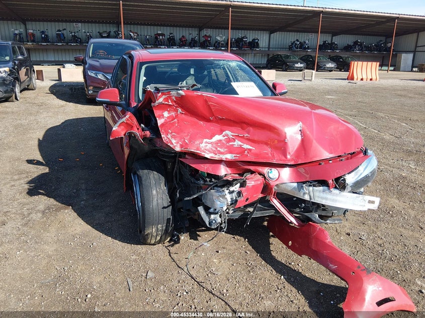 2016 BMW 3er VIN WBA8A3C59GK551290 IAAI salvage auction — FRONT END, Salvage (Ohio), sold $450 on 2026-07-15 (photo 6)