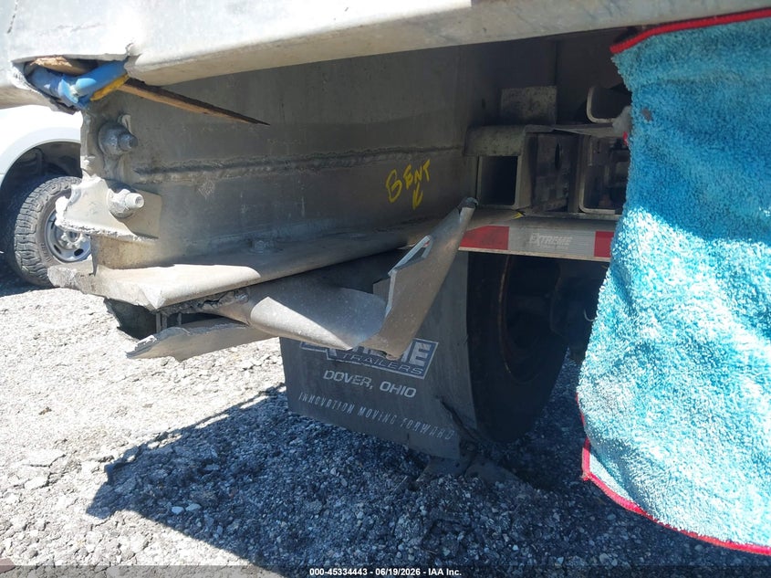 2024 Extreme trailers Flatbed semi trailer VIN 7VGAA5328R1001633 IAAI salvage auction — REAR END, Salvage (Illinois), sold $9,100 on 2026-07-29 (photo 8)