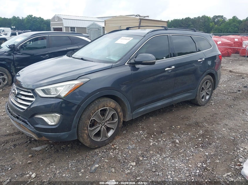 2013 Hyundai Santa fe VIN KM8SNDHF0DU018695 IAAI salvage auction — FRONT END, Salvage (Georgia), sold $2,150 on 2026-08-02 (photo 2)