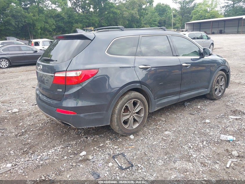 2013 Hyundai Santa fe VIN KM8SNDHF0DU018695 IAAI salvage auction — FRONT END, Salvage (Georgia), sold $2,150 on 2026-08-02 (photo 4)