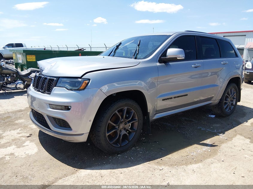 2021 Jeep Grand cherokee VIN 1C4RJFCG0MC735212 IAAI salvage auction — FRONT END, Salvage (Kansas), sold $9,100 on 2026-07-24 (photo 2)