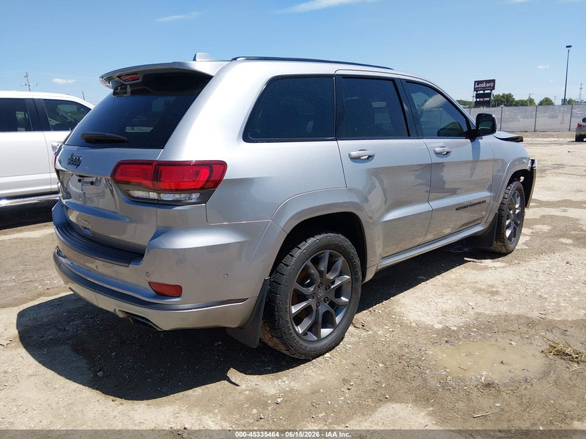 2021 Jeep Grand cherokee VIN 1C4RJFCG0MC735212 IAAI salvage auction — FRONT END, Salvage (Kansas), sold $9,100 on 2026-07-24 (photo 4)