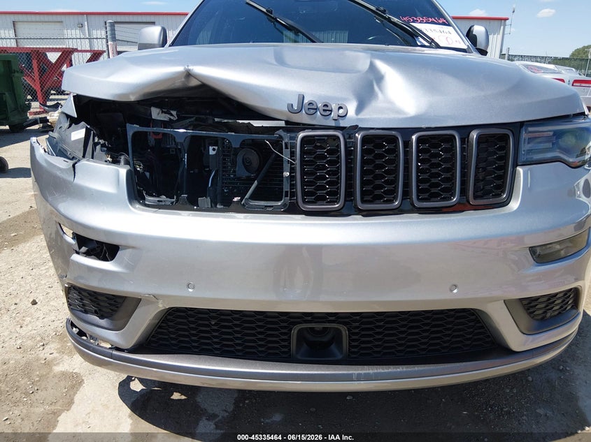 2021 Jeep Grand cherokee VIN 1C4RJFCG0MC735212 IAAI salvage auction — FRONT END, Salvage (Kansas), sold $9,100 on 2026-07-24 (photo 6)