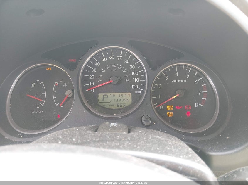 2007 Subaru Forester VIN JF1SG63667H734750 IAAI salvage auction — NORMAL WEAR, Clear (Washington), sold $375 on 2026-07-22 (photo 7)