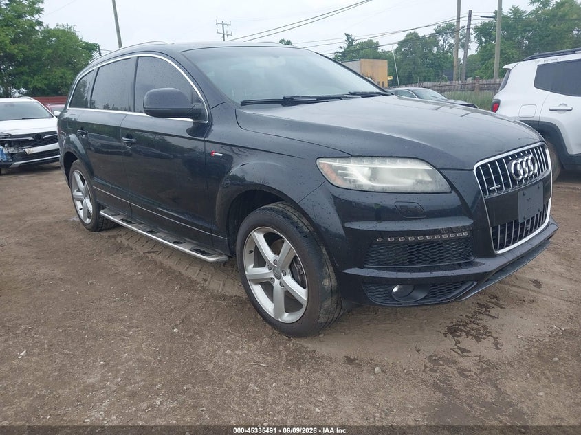 2014 Audi Q7 VIN WA1DGAFE8ED007357 IAAI salvage auction — NORMAL WEAR, Clear (Michigan), sold $850 on 2026-07-16 (photo 1)