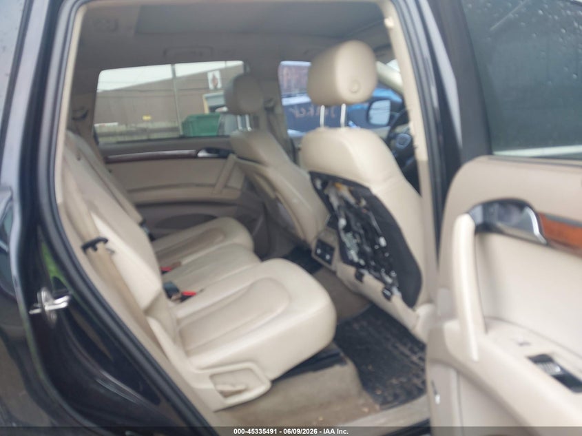2014 Audi Q7 VIN WA1DGAFE8ED007357 IAAI salvage auction — NORMAL WEAR, Clear (Michigan), sold $850 on 2026-07-16 (photo 8)