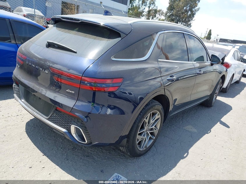 2023 Genesis Gv70 VIN KMUMADTB5PU098610 IAAI salvage auction — FRONT END, Salvage Title, sold $10,600 on 2026-07-22 (photo 4)