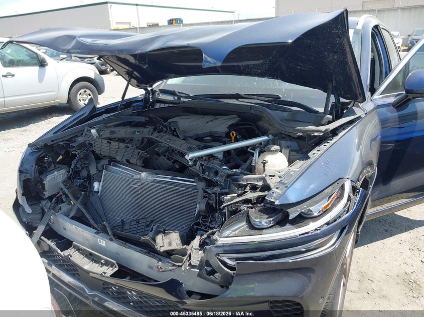 2023 Genesis Gv70 VIN KMUMADTB5PU098610 IAAI salvage auction — FRONT END, Salvage Title, sold $10,600 on 2026-07-22 (photo 6)