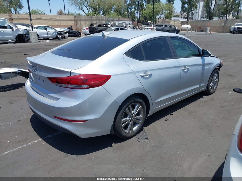 2018 Hyundai Elantra VIN KMHD84LF8JU523323 IAAI salvage auction — FRONT END, Salvage Title, sold $1,650 on 2026-07-08 (photo 4)