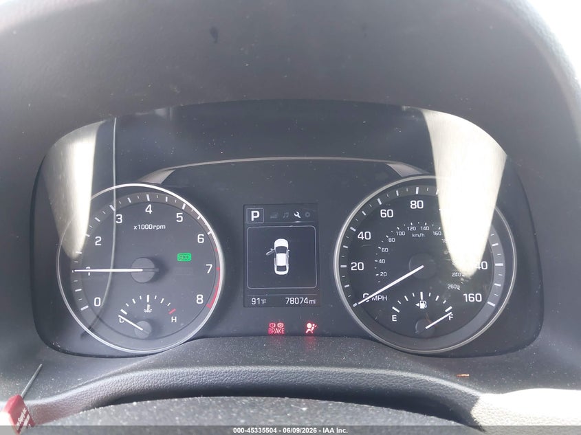 2018 Hyundai Elantra VIN KMHD84LF8JU523323 IAAI salvage auction — FRONT END, Salvage Title, sold $1,650 on 2026-07-08 (photo 7)
