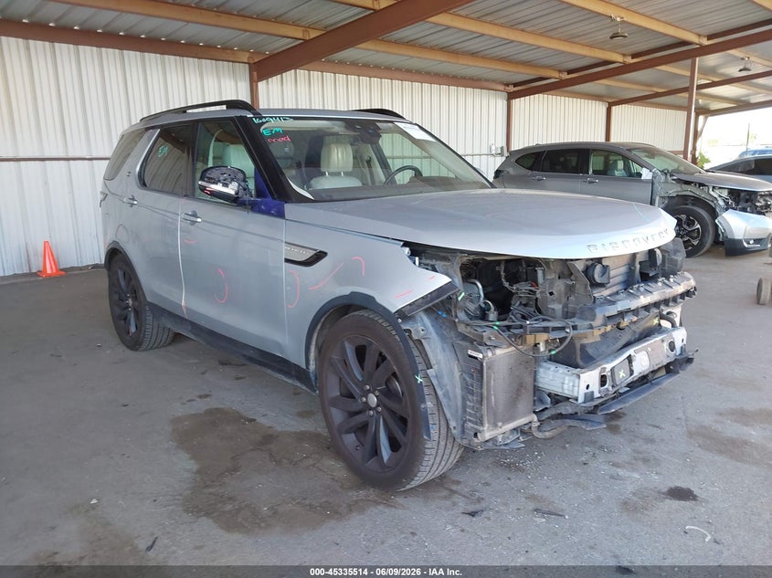 2017 Land rover Discovery VIN SALRHBBK0HA023027 IAAI salvage auction — FRONT END, Salvage Title, sold $4,600 on 2026-07-09 (photo 1)