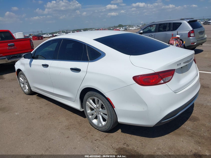 2015 Chrysler 200 VIN 1C3CCCAB5FN753870 IAAI salvage auction — FRONT END, Regular (South Dakota), sold $700 on 2026-07-23 (photo 3)