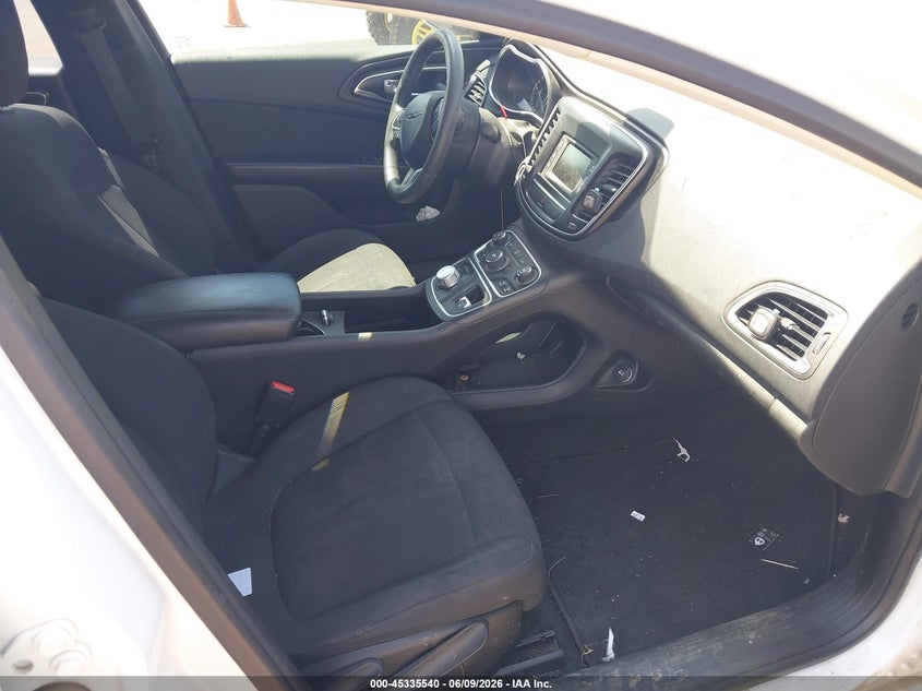 2015 Chrysler 200 VIN 1C3CCCAB5FN753870 IAAI salvage auction — FRONT END, Regular (South Dakota), sold $700 on 2026-07-23 (photo 5)