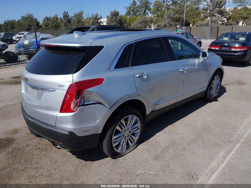2017 Cadillac Xt5 VIN 1GYKNERS6HZ132936 IAAI salvage auction — RIGHT SIDE, Salvage (Oregon), sold $2,950 on 2026-07-23 (photo 4)