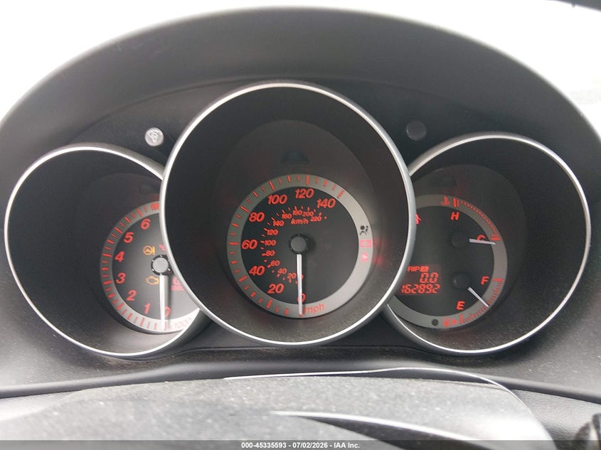 2008 Mazda 3 VIN JM1BK343581133691 IAAI salvage auction — RIGHT FRONT, Salvage (North Carolina), sold $300 on 2026-07-20 (photo 7)